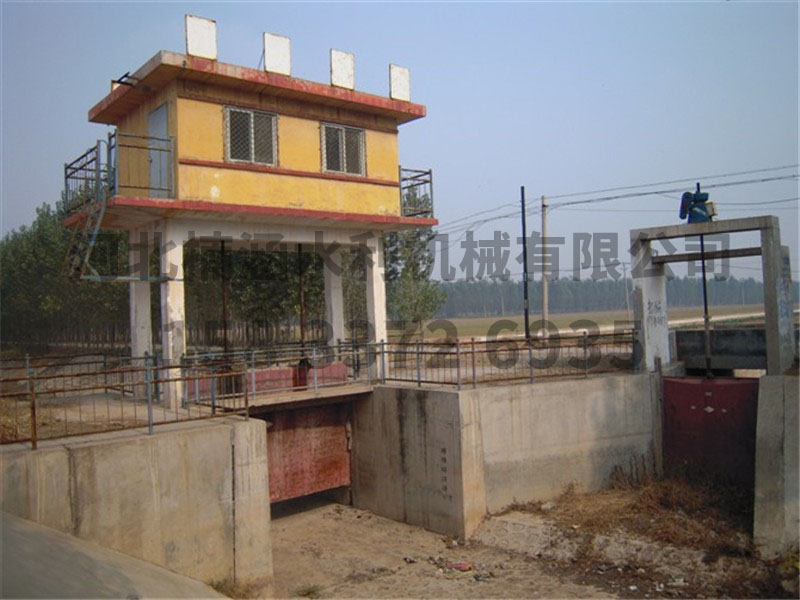 鑄鐵閘門啟閉機安裝案例